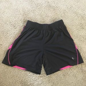 Black basketball shorts